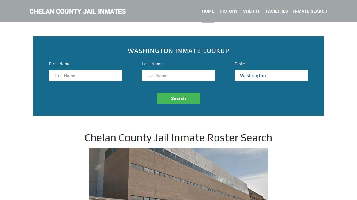 Chelan County Jail Inmate Roster Lookup, Wenatchee, WA